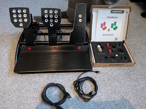 Fanatec clubsport pedals - clubsport, v3