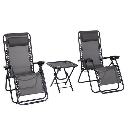 Outsunny 3pc zero gravity - outsunny,