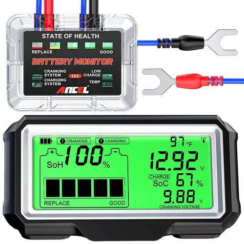 Battery tester load monitor - tester,