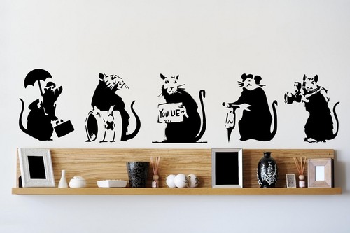 Banksy style collection - style, of