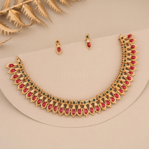 Red green palakka - red,