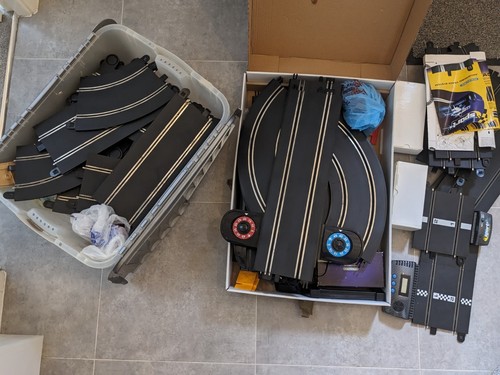 Huge scalextric track - scalextric,