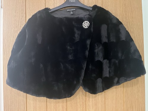 Nina leonard faux fur - fur, shrug