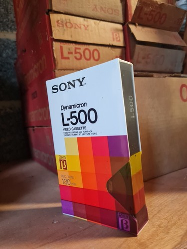 Sony l500 betamax blank - betamax,