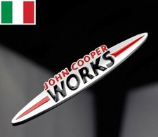 Stemma Scritta Logo Posteriore Per MINI COOPER JCW JOHN COOPER WORKS Clubman S