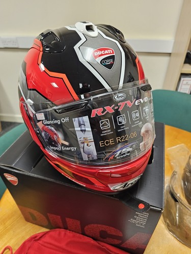 Arai rx7 motorcycle helmet - rx7,