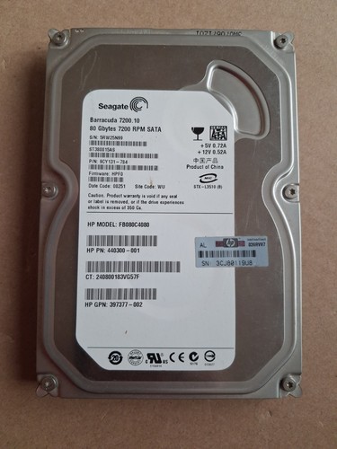 Hard drive seagate barracuda - drive,