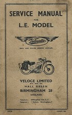 Velocette L.E. service manual