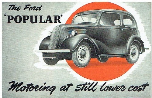 Ford popular 103e saloon - ford,