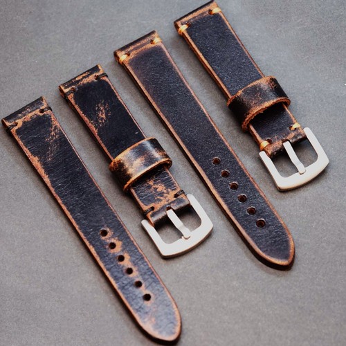 Leather watch strap mm - strap,