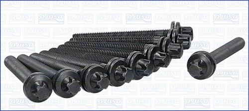 Bolt kit cylinder head for - bolt,