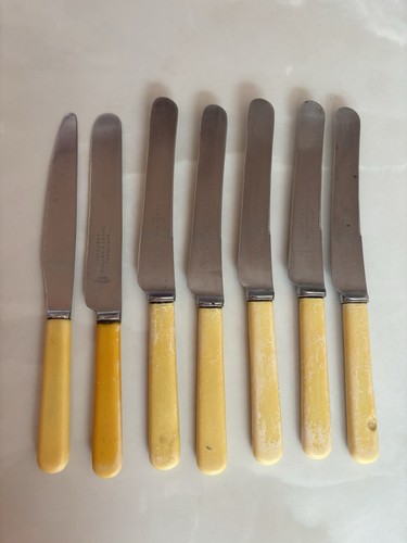 Vintage dinner knives 7 - dinner,