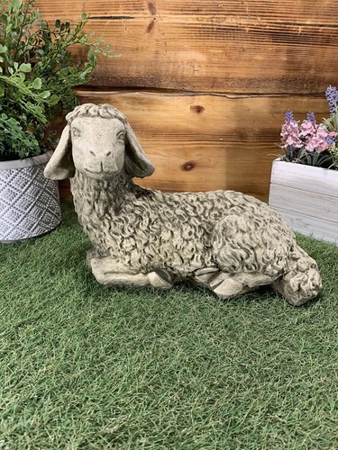 Stone garden goat sheep - goat/,