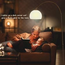 Daylight Energy Saving Floor Standing Reading Lamp Light Arc Acrylic Lampshades