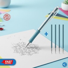 Paper Cutter Pen Precision Tool Craft Scrapbooking Journaling with 5 Blades UK