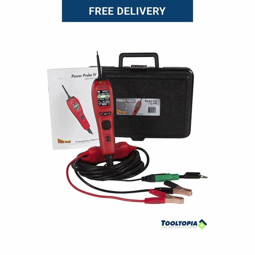 Power probe car circuit - car, red