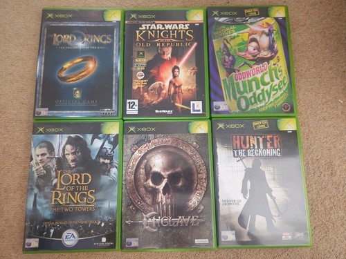 Xbox original games bundle - original, x6