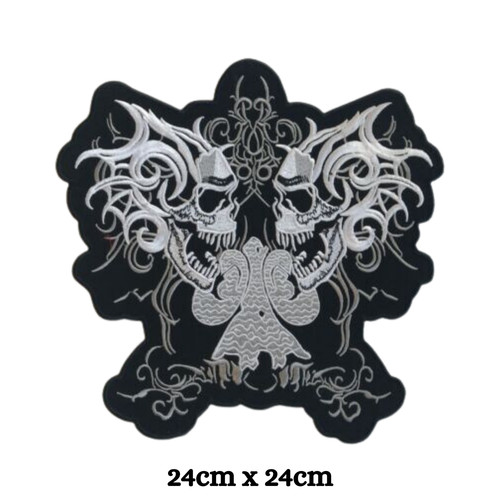 Skull riders large - skull, biker