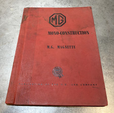 MG Magnette  Factory Service
