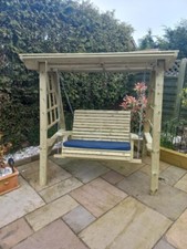 wooden pressure treated garden