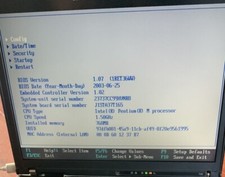 IBM Lenovo ThinkPad  T40 