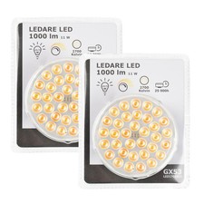 2 x IKEA LEDARE LED Bulb GX53