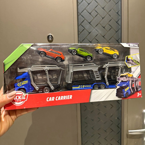 Dickie toys car carrier - car,