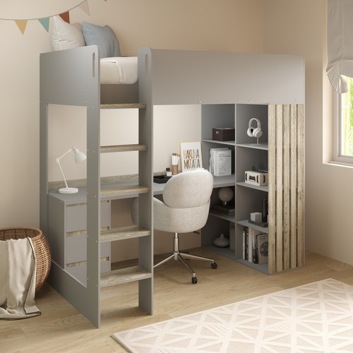 High sleeper loft - high, bed