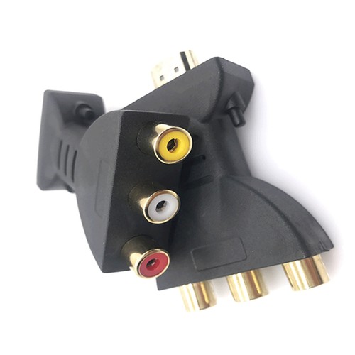 Hdmi red white and - av, red,