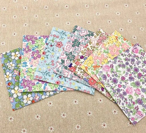 Floral fabric patchwork - floral,