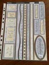 die cut sheet - Borders &