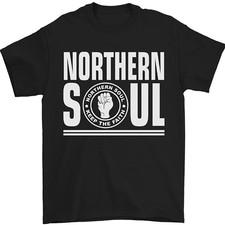Northern Soul Keep the Faith Mens T-Shirt 100% Cotton