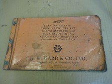 Ward capstan 3CA lathe parts + exploded diagrams