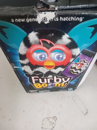 Furby boom zig zag black - zig, white