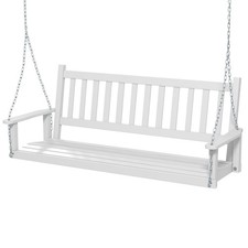 GYMAX 3-Seater Wooden Hanging
