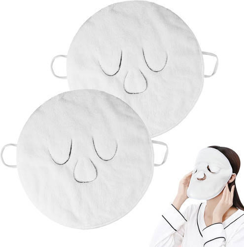 2pcs facial towel masks - 2pcs,