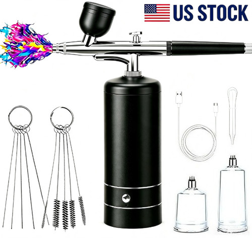 Airbrush kit with compressor - airbrush,