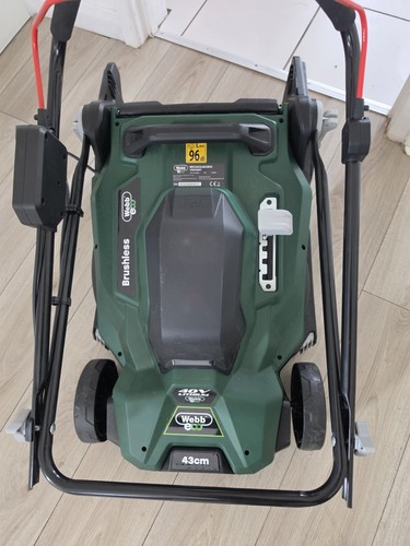 Webb eco43cm brushless lawn - webb, 40