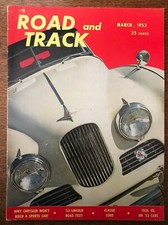 Road & Track magazine - March