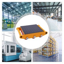 15 Ton Machine Mover Roller Machinery Moving Skate Heavy Duty Cargo Trolley