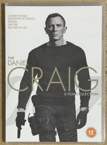 The daniel craig - craig, 5-film
