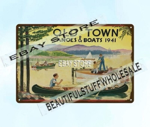1941 old town canoe - old,