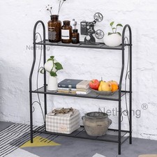 3Tier Metal Plant Shelf Rack