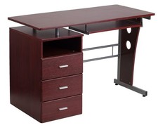 Joshua mahogany desk - joshua, with