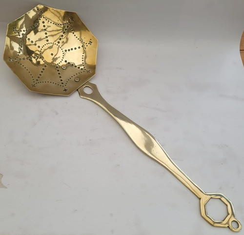 Victorian brass dairy milk - brass,