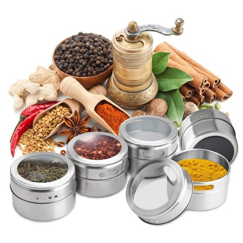 12pcs magnetic stainless steel - 12pcs,