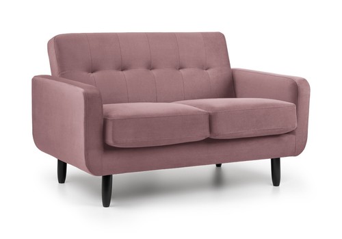Velvet seater sofa - seater, in