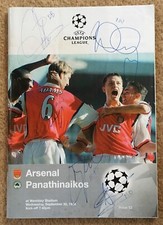 MULTI SIGNED ARSENAL PROGRAMME