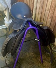 Black Leather Monarch 16.5