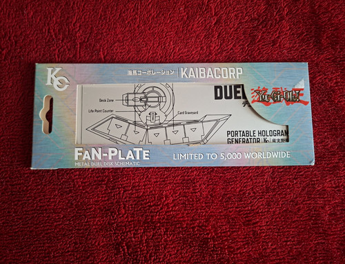 Yugioh fan plate metal duel - fan-plate,